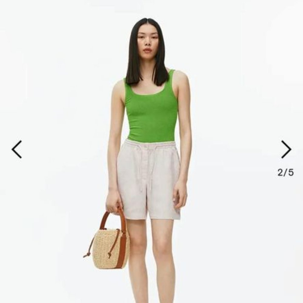 NWT Arket Linen Drawstring Shorts